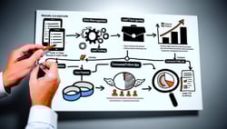 An image of a detailed guide on how to maintain a clean and efficient HubSpot pipeline with specific steps and recommendations for sales optimization