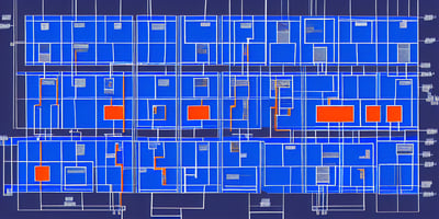 flowchart blocks with very dark blue background and orange connections (1)